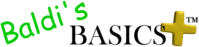 Логотип Baldi's Basics Plus