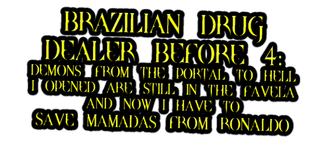 Логотип BRAZILIAN DRUG DEALER BEFORE 4