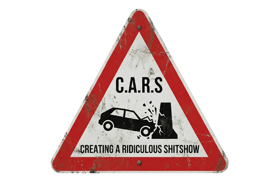 Логотип CARS - Creating A Ridiculous Shitshow