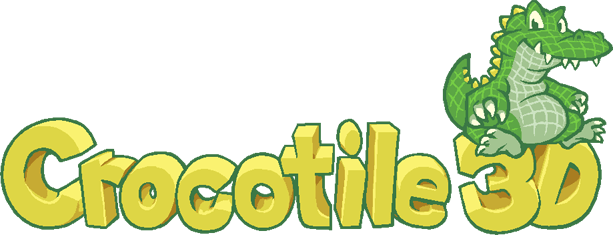 Логотип Crocotile 3D