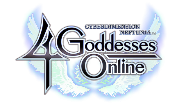 Логотип Cyberdimension Neptunia: 4 Goddesses Online