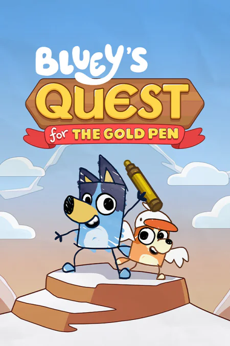 Bluey's Quest For The Gold Pen