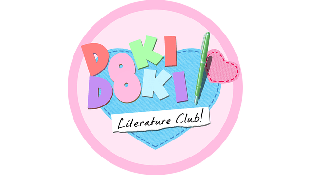 Логотип Doki Doki Literature Club!
