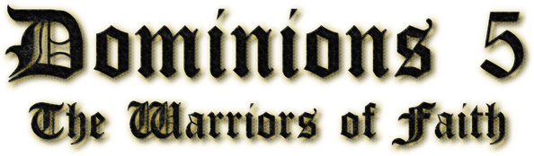 Логотип Dominions 5 - Warriors of the Faith