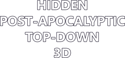 Логотип Hidden Post-Apocalyptic Top-Down 3D