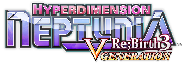 Логотип Hyperdimension Neptunia Re;Birth3 V Generation