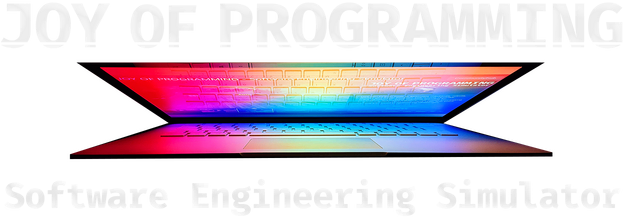 Логотип JOY OF PROGRAMMING - Software Engineering Simulator