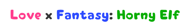 Логотип Love x Fantasy: Horny Elf