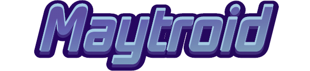 Логотип Maytroid. I swear it's a nice game too