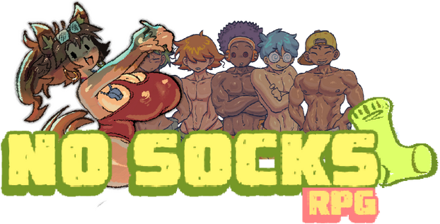 Логотип No Socks RPG