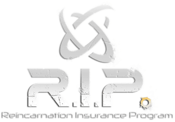 Логотип R.I.P. - Reincarnation Insurance Program
