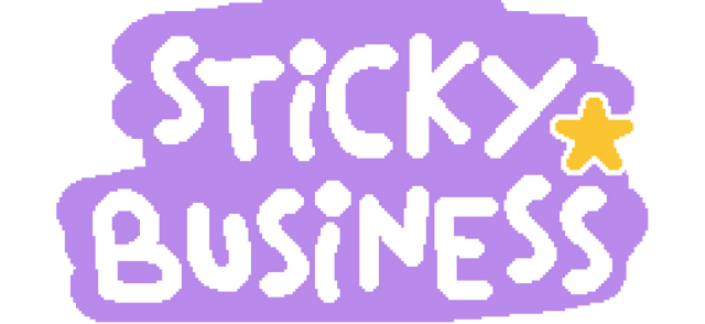 Логотип Sticky Business
