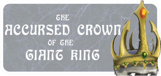 Логотип The Accursed Crown of the Giant King