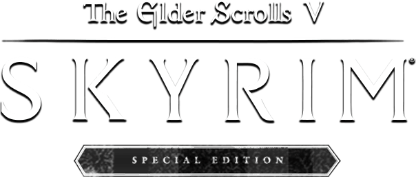 Логотип The Elder Scrolls 5: Skyrim Special Edition