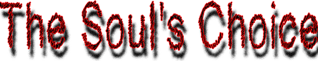 Логотип The Soul's Choice (horror adventure)