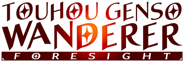 Логотип Touhou Genso Wanderer -FORESIGHT-