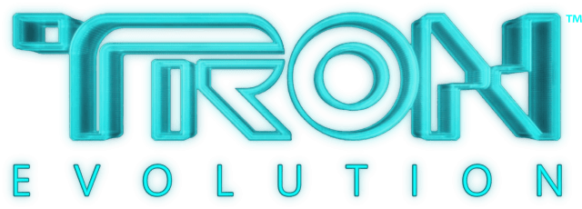 Логотип TRON Evolution The Video Game