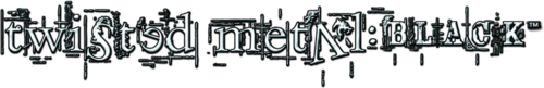 Логотип Twisted Metal Black
